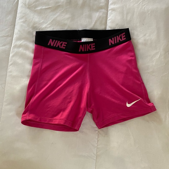 Nike Shorts Pink Nike Pros Poshmark